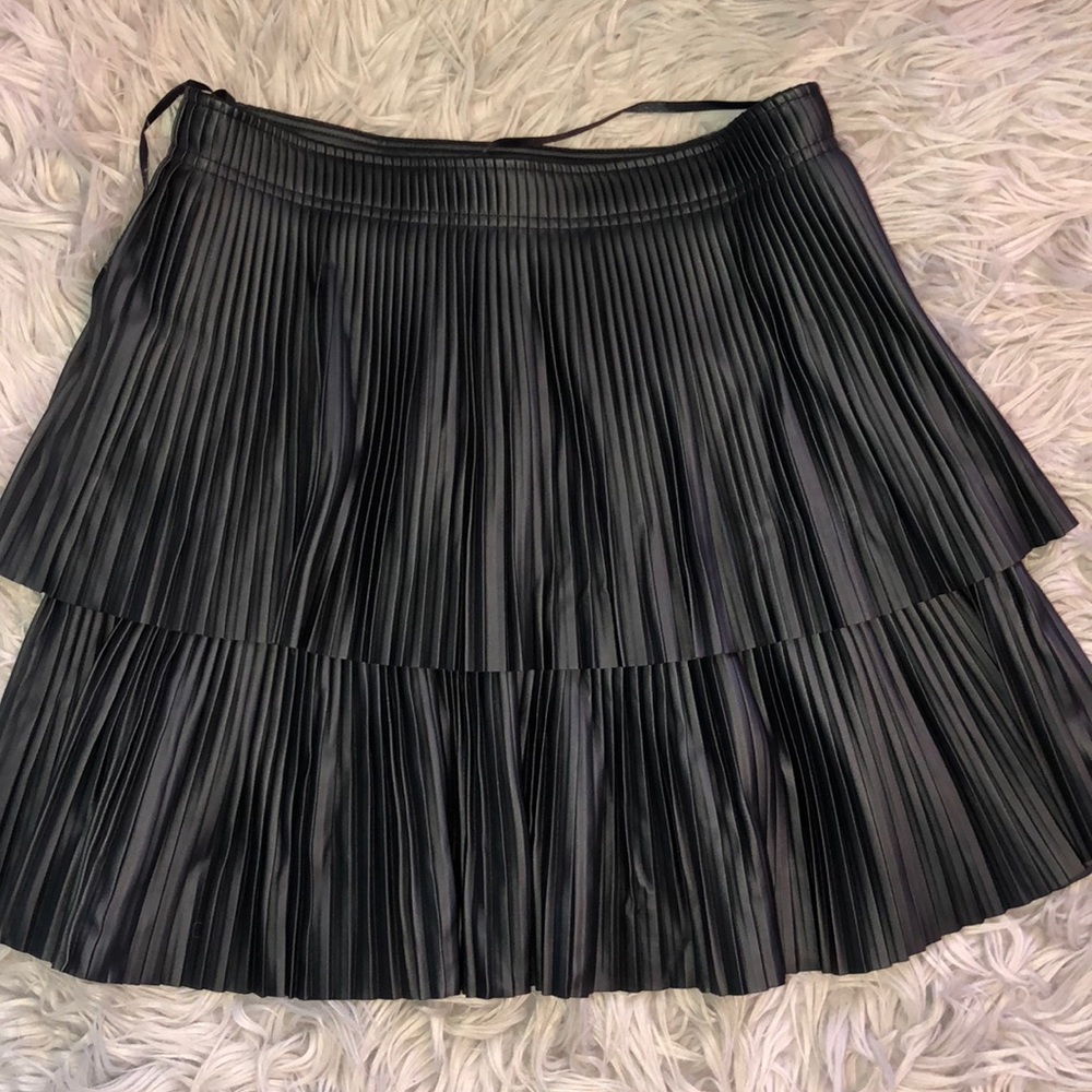 Leather skirt